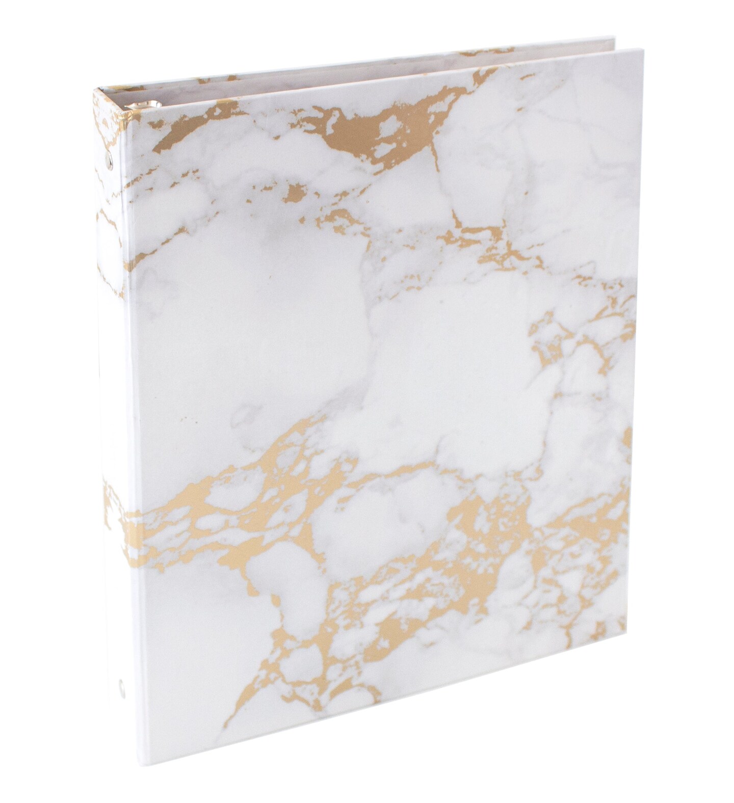 bloom daily planners 1" Ring Binder, 10" x 11.5", Marble