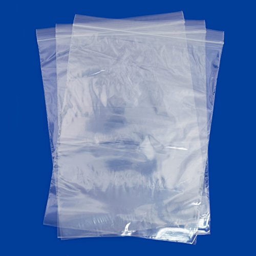 Clear Plastic Reclosable Zipper Bags 10x12 (Package of 100)