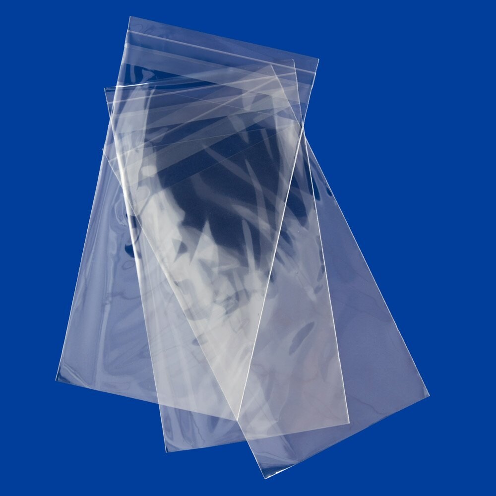 Resealable Polypropylene Bags 4x6 (OPP Bags) (Package of 100)