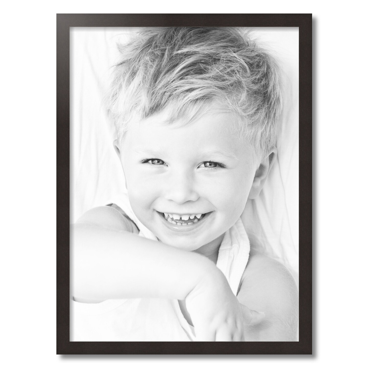 ArtToFrames 22x30 Inch Picture Frame, This 1.25 Inch Custom MDF Poster Frame is Available in Multiple Colors, Great for Your Art or Photos - Comes with Regular Acrylic and Foam Backing 3/16 inch (V-FRBW26-22x30)