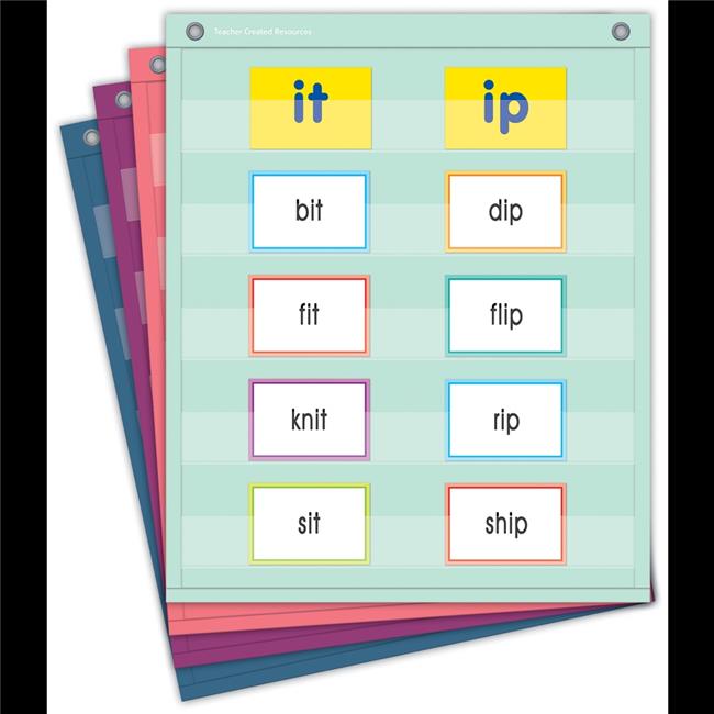 Teacher Created Resources 14 x 17 in. Happy Day Magnet Mini Pocket Charts