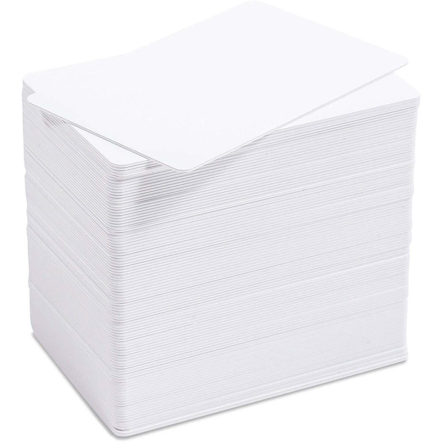 Inkjet Printable Compatible PVC Cards for ID (3.35 x 2.15 in, 100 Pack)