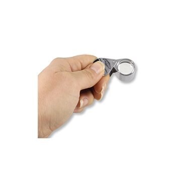 Jeweler Eye Jewelry Loupe Loop 10X Chrome Color