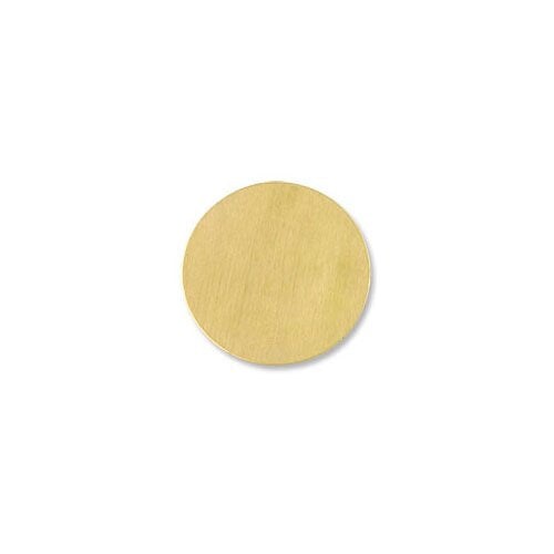 Brass Round Blank 3/4&#x22;