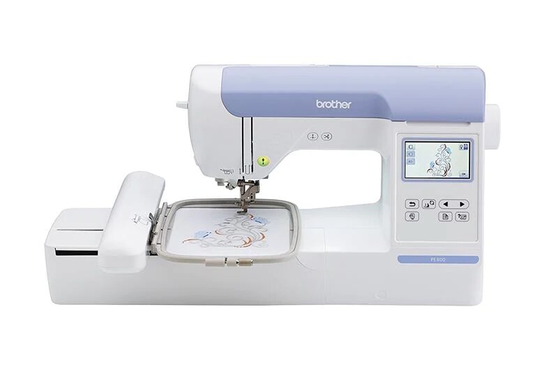 Brother PE800 Embroidery Machine 5x7 With SABESBLUE Software and $199 Bonus Bundle