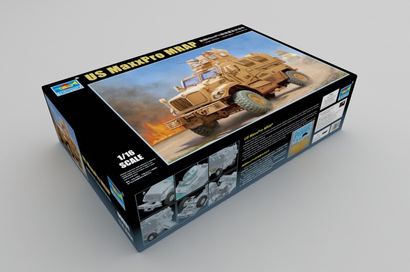 Trumpeter  1/16 Trumpeter US MaxxPro MRAP Model Kit Plastic Model