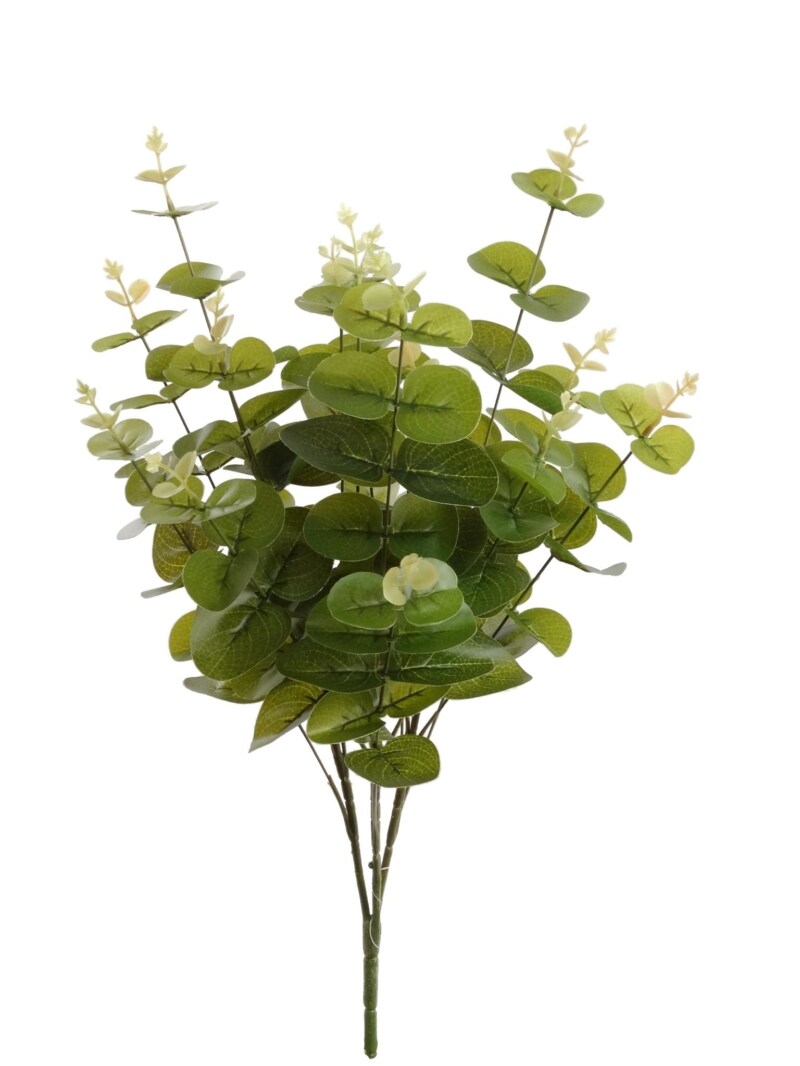 24-Pack: 20" Realistic Eucalyptus Bush with 75 Leaves, Floral Home by Artificial Flowers