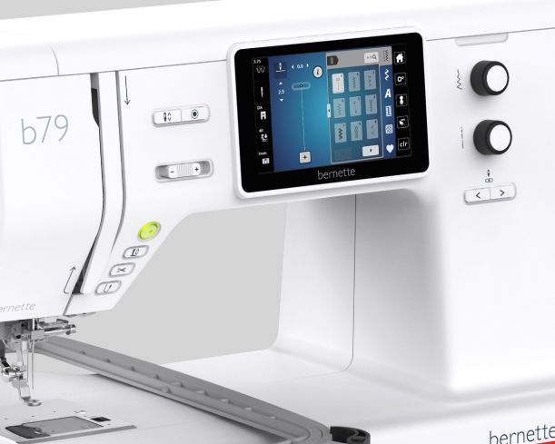 Bernette b79 Sewing and Embroidery Machine 10x6 With $199 Bonus Bundle