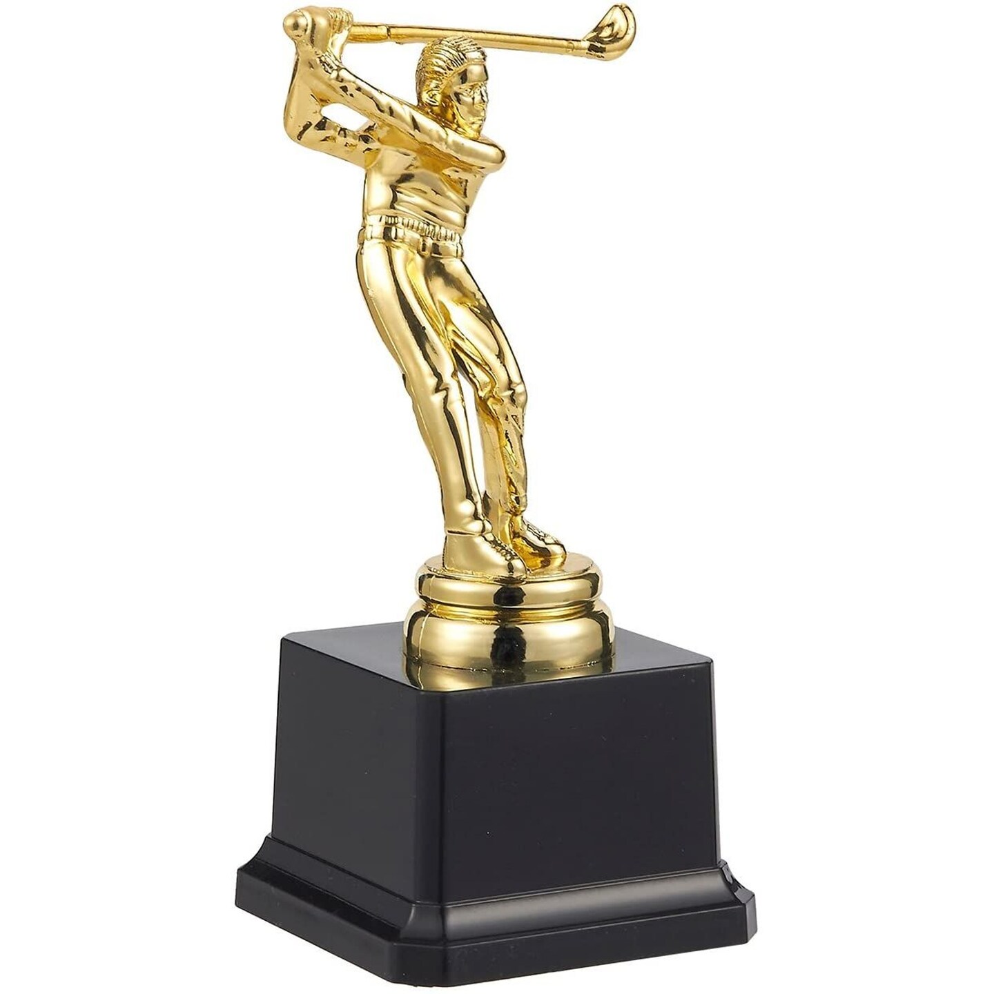 Golf Trophy, Gold Champion Trophy for Golf Tournaments, Competitions, Parties (3 x 3 x 7 In)