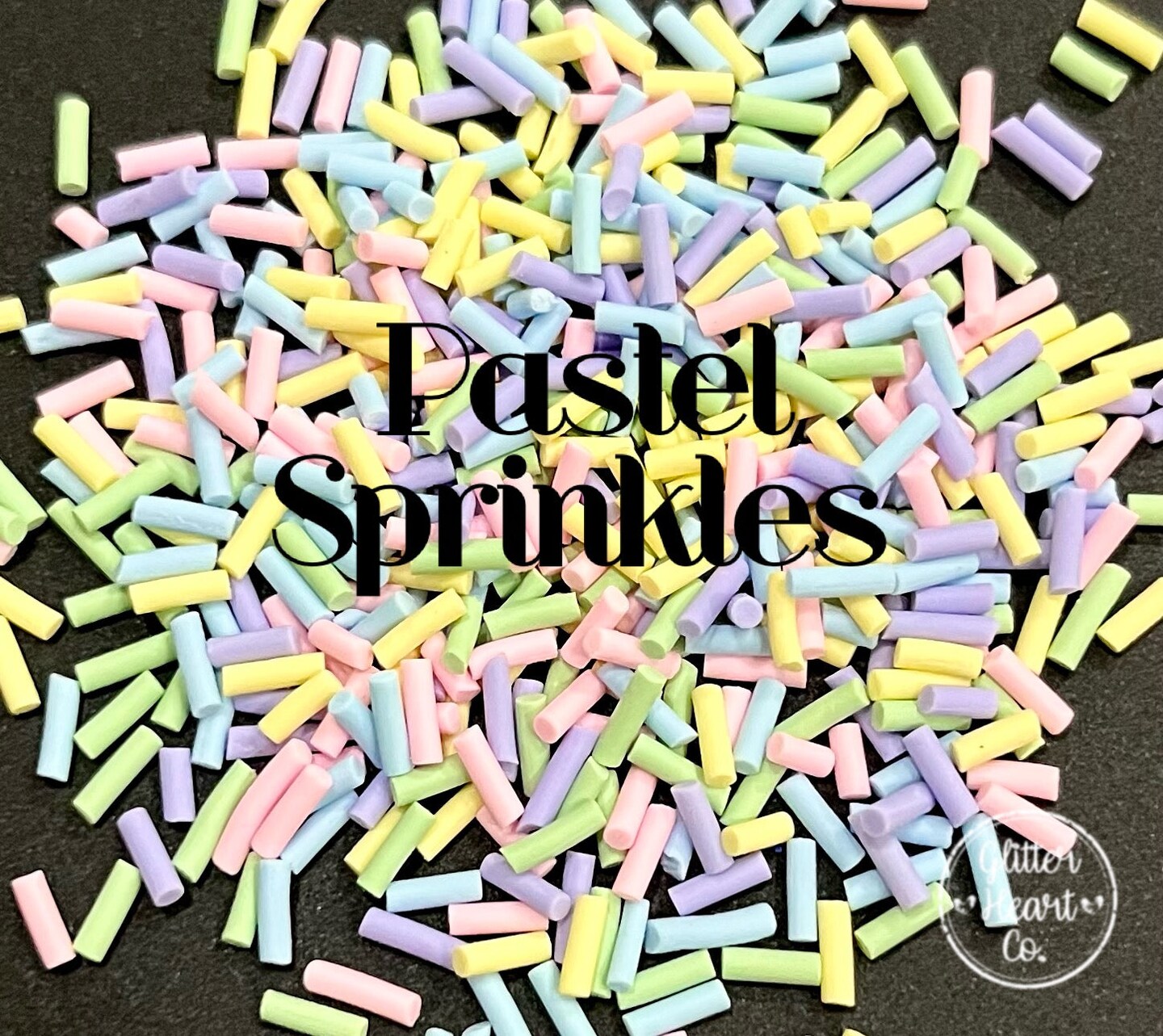 Fake Sprinkles - Pastel Sprinkles by Glitter Heart Co.&#x2122;