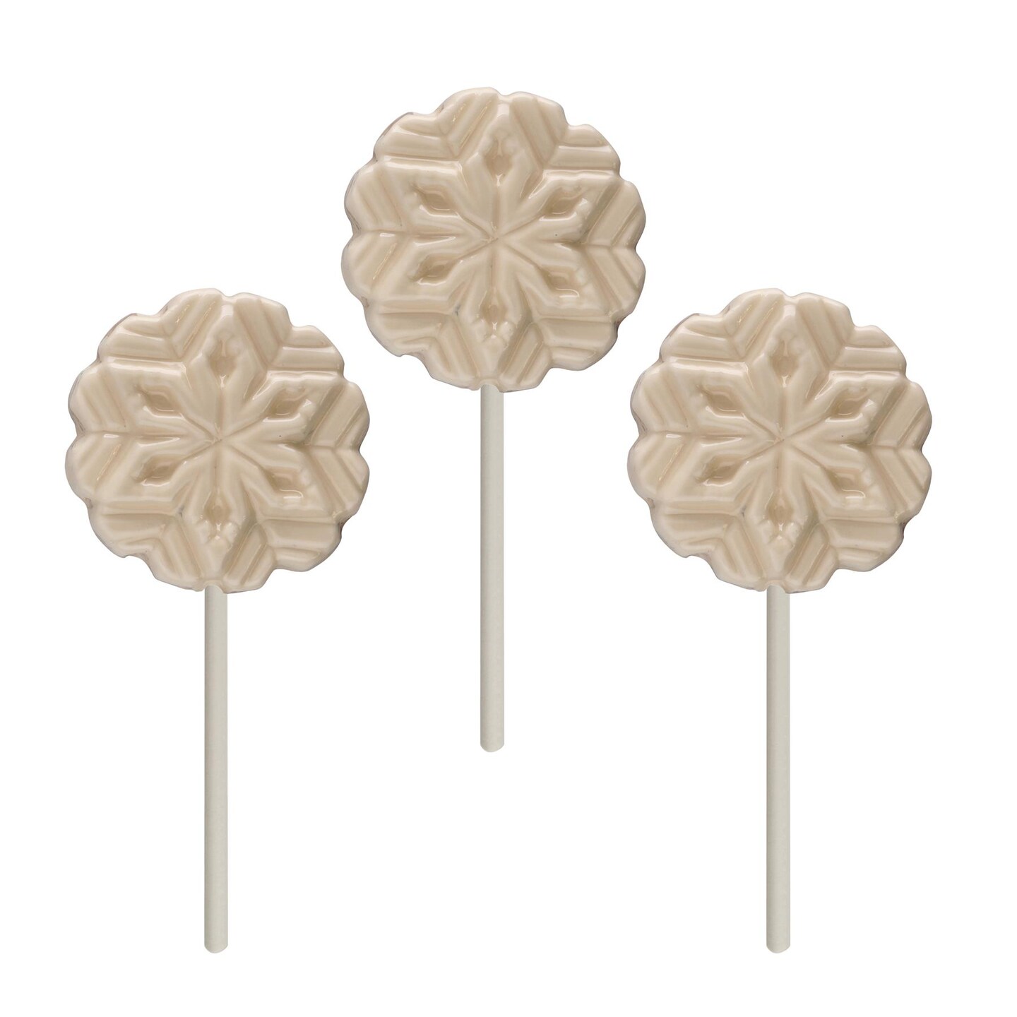 Chocolate Mold Snowflake Lolly