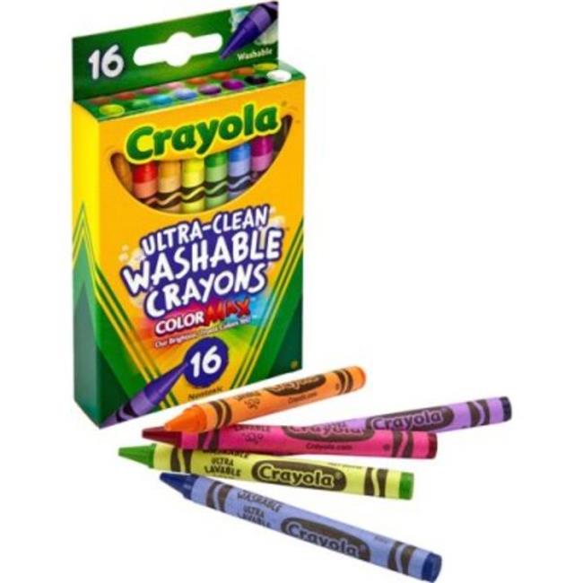 Crayola CYO526916 Ultra-Clean Washable Crayons