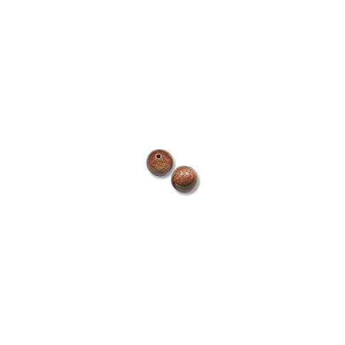 Goldstone - Beads Round 8mm (16&#x22; Strand)