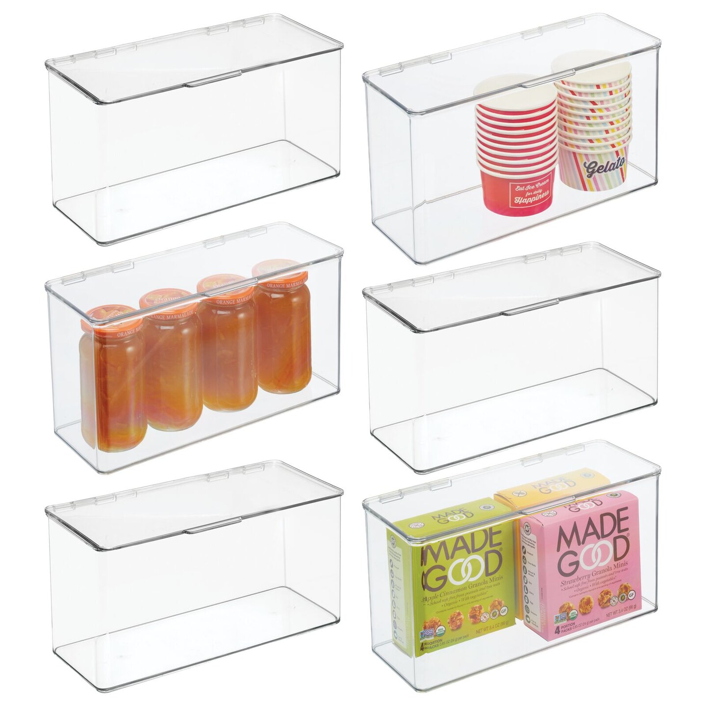 The Best Square Plastic Containers For Pantry and Fridge Organization
