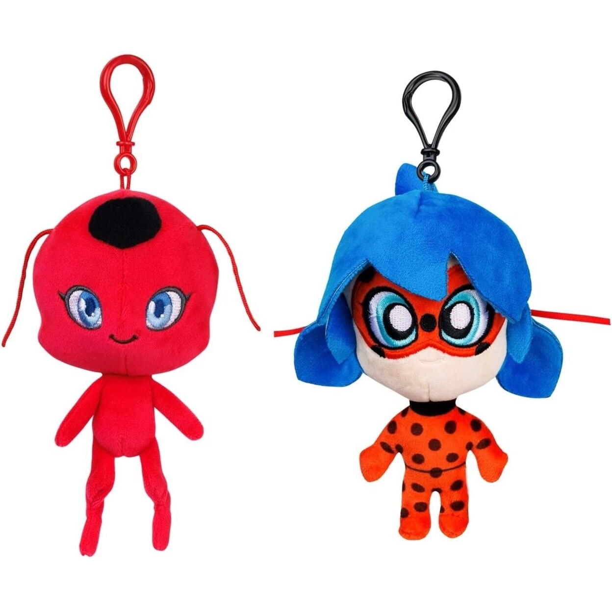 Miraculous Ladybug Tikki Plush Clip-On Backpack Charm 6 Inch Pmi International