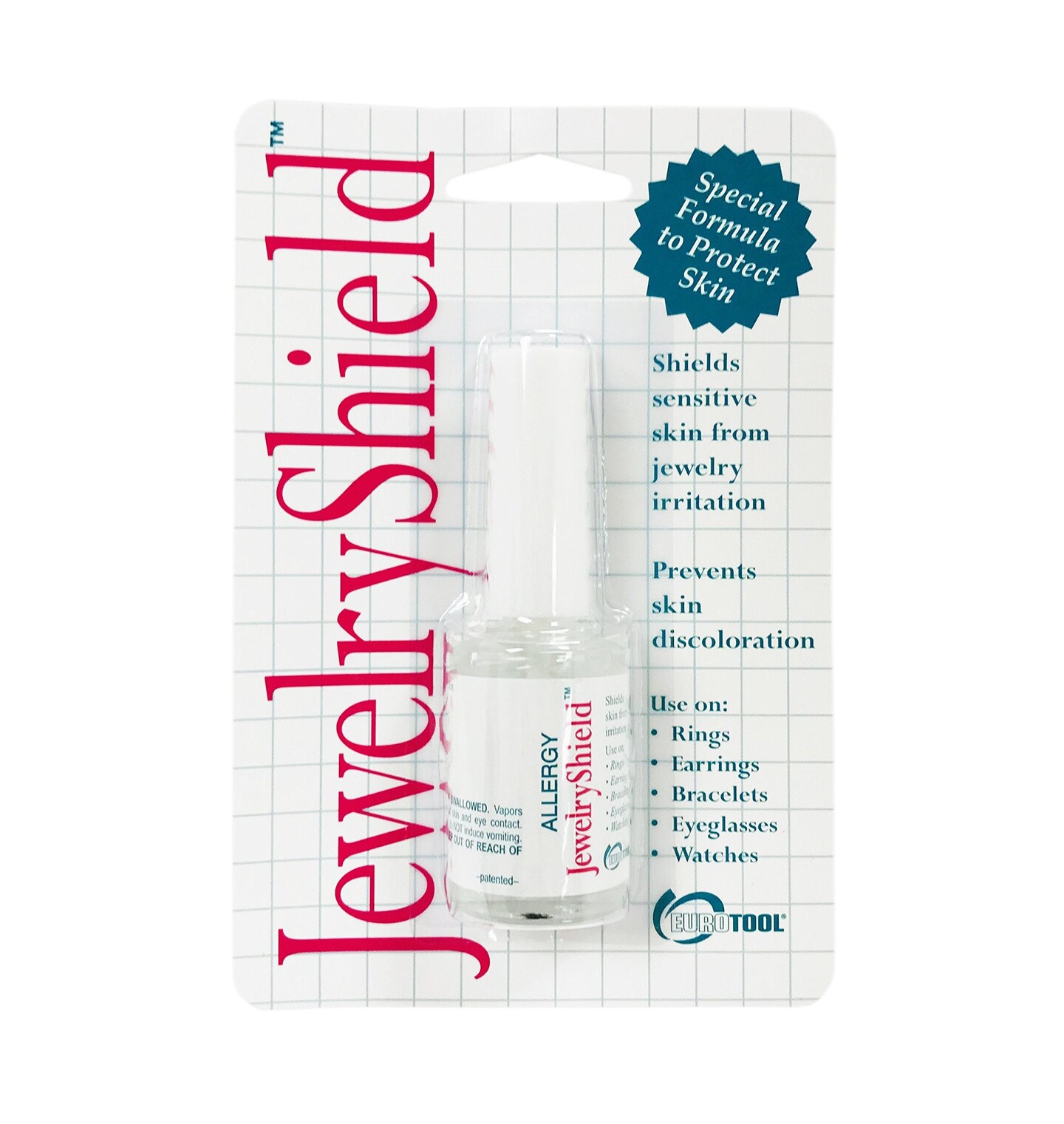 Jewelry Shield: Protective Coating for Allergies Sensitive Skin