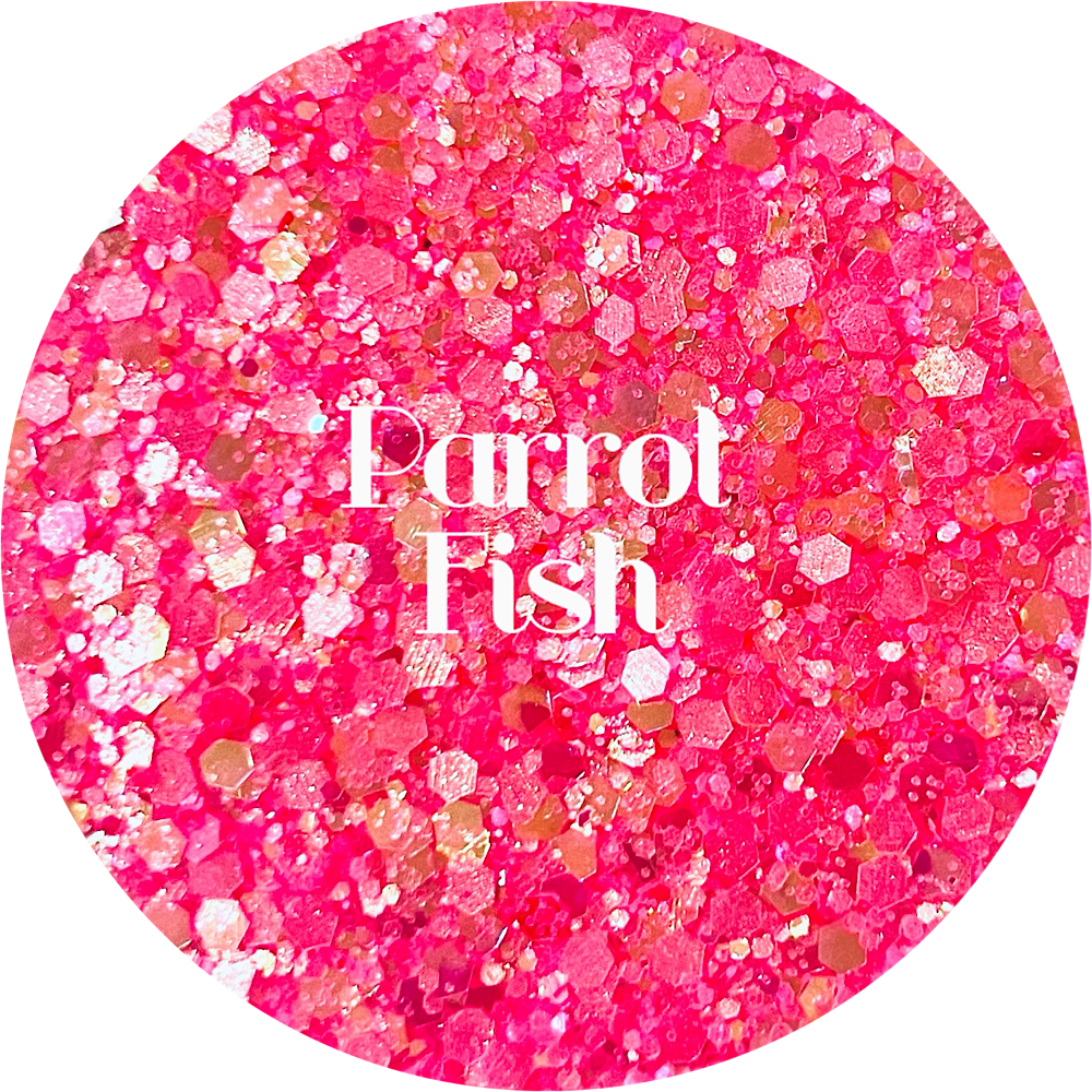 Polyester Glitter - Parrot Fish by Glitter Heart Co.&#x2122;