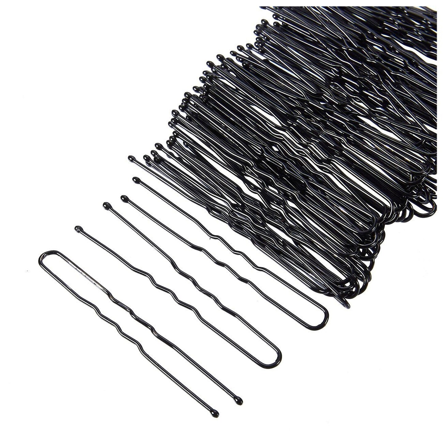 Hair Pins - 540-Count U-Shaped Hairpins, Hair Clips for Updo Hairstyles,  Hair Styling Accessories, Black, 2 Inches