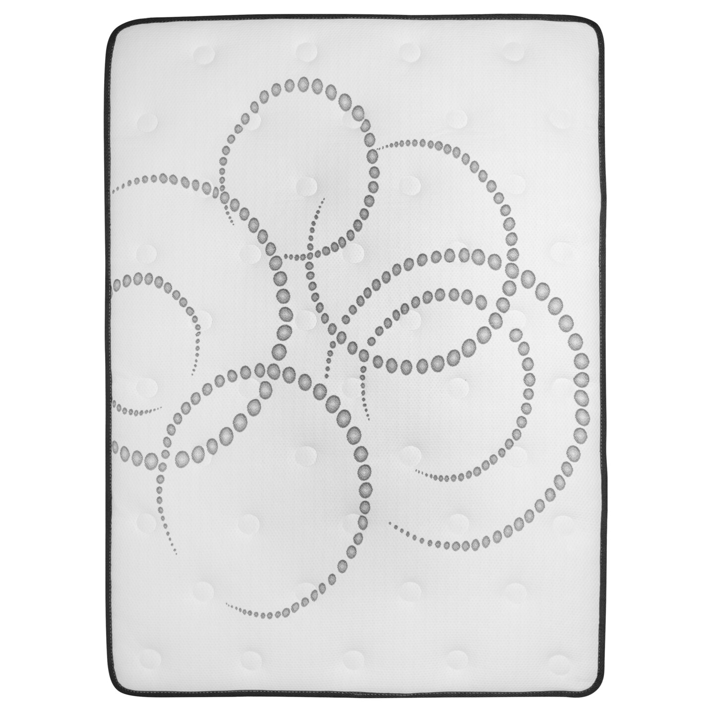 Emma and Oliver 10" Mattress & Gel Memory Foam Topper Bundle Set