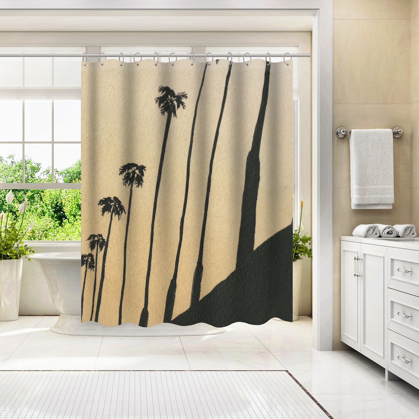 Tahira by Leah Graw Shower Curtain 71&#x22; x 74&#x22;