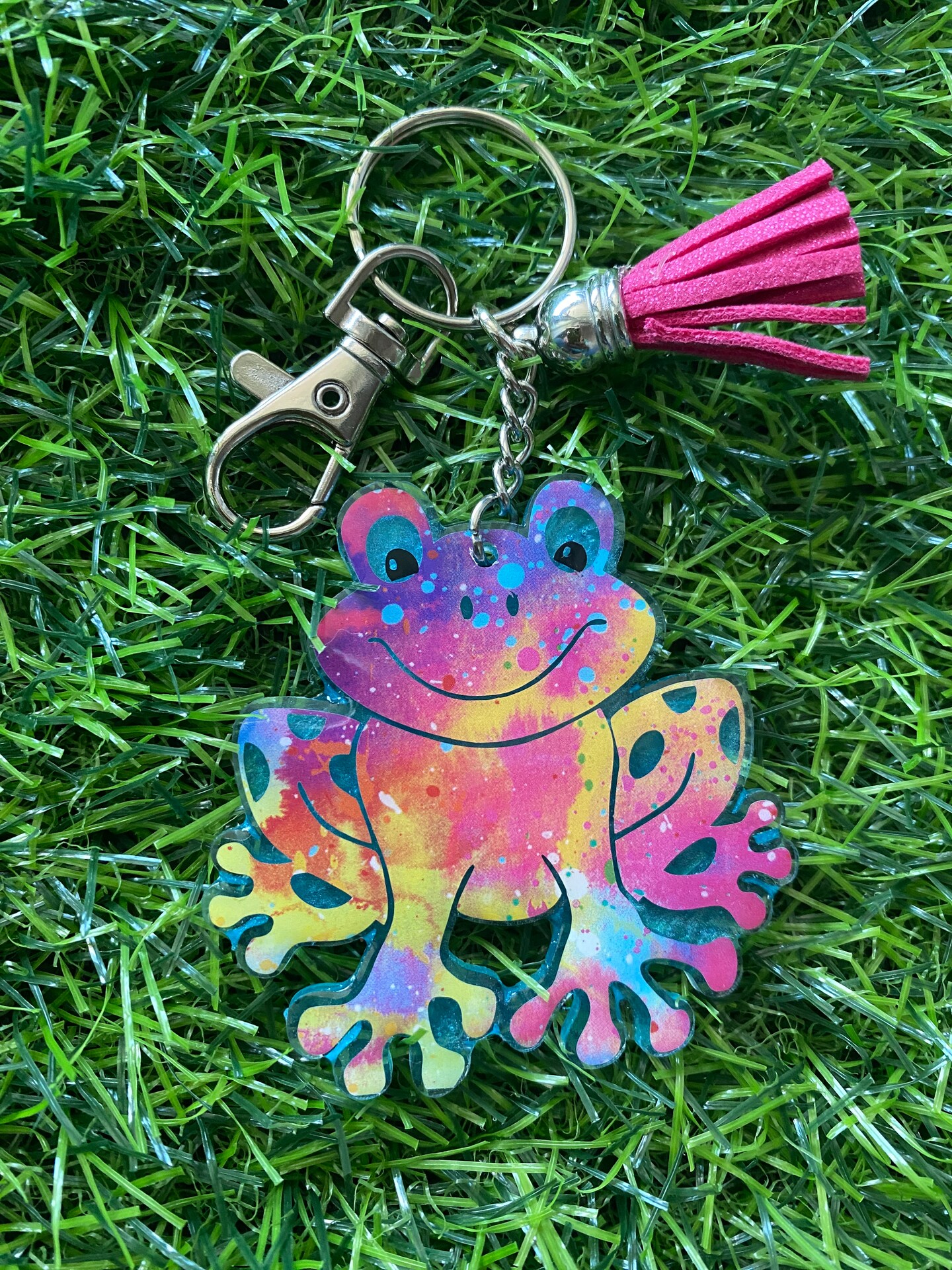 Acrylic Frog Keychain | MakerPlace by Michaels