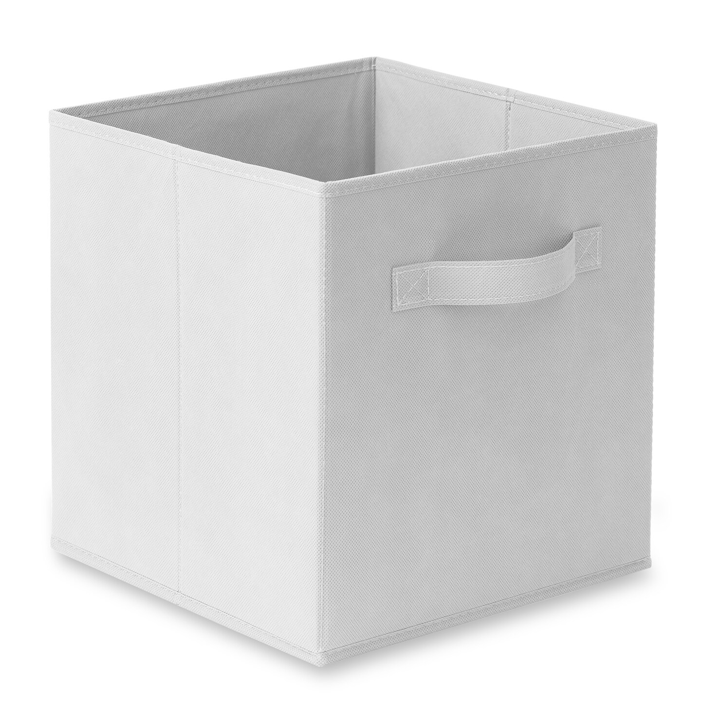 Casafield Set Of 6 Collapsible Fabric Storage Cube Bins, Light