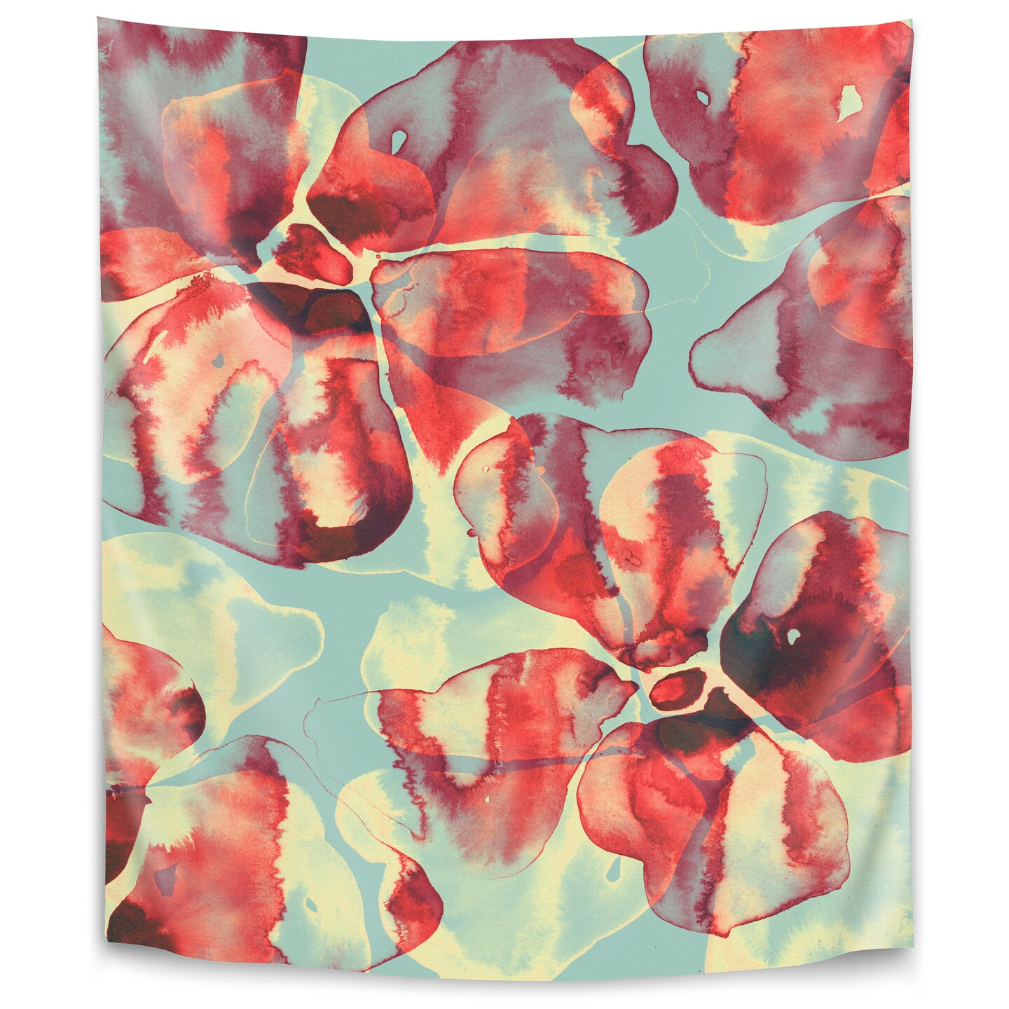 Ink Flowers by Tracie Andrews Wall Tapestry Americanflat Michaels