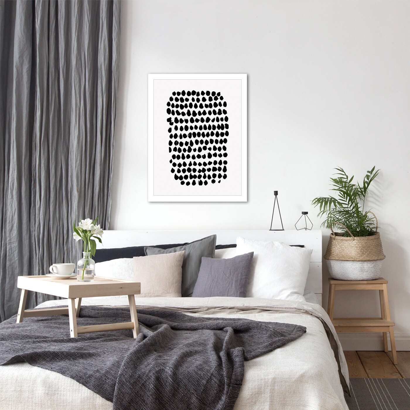 Dots Pattern by Digital Keke Frame  - Americanflat