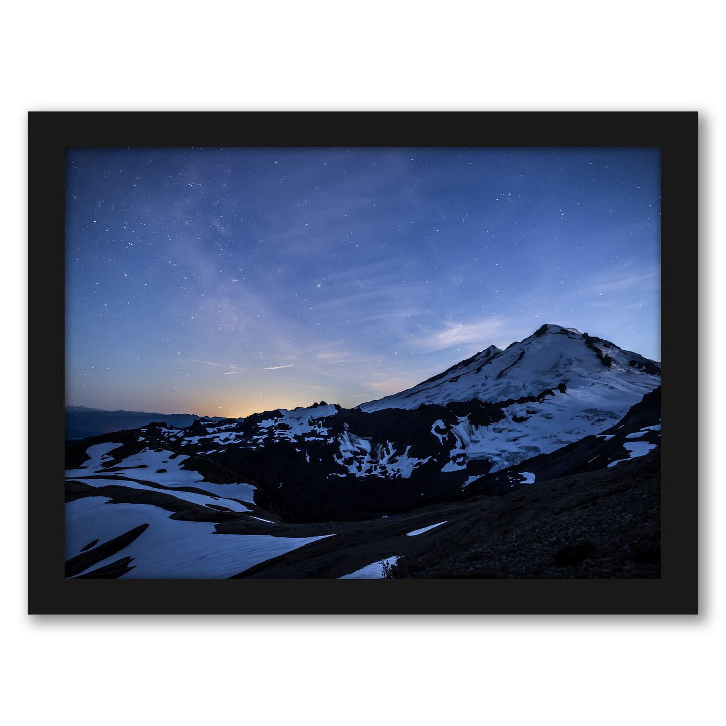 Blue Hour Stars by Torrey Merritt Frame  - Americanflat