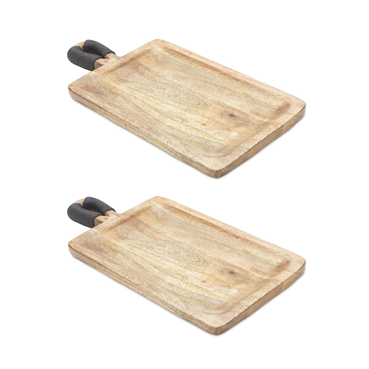 Set of 2 rectangular cutting boards