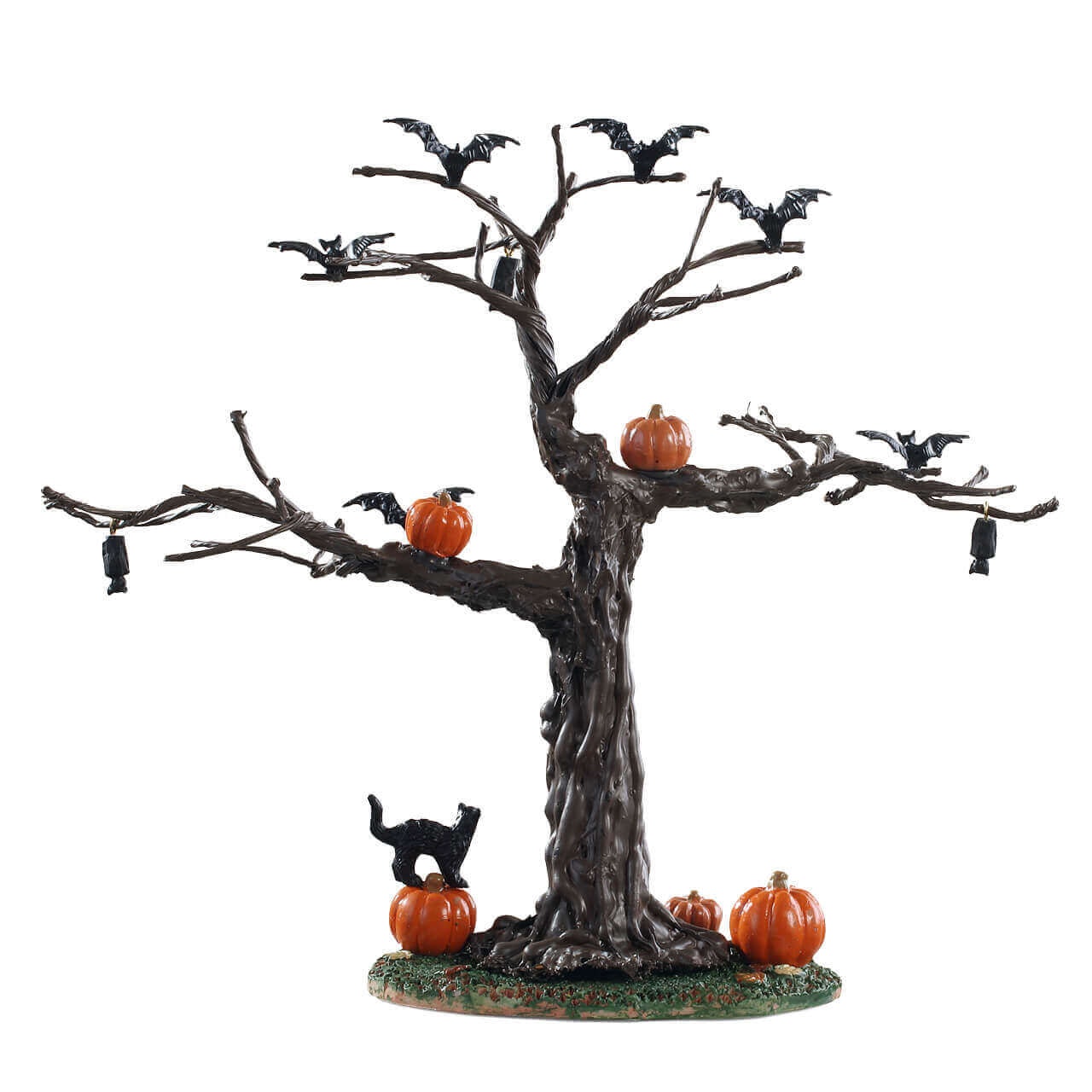 Lemax&#xAE; Spooky Town&#x2122; Halloween Village Accessory: Batty For Pumpkins Tree