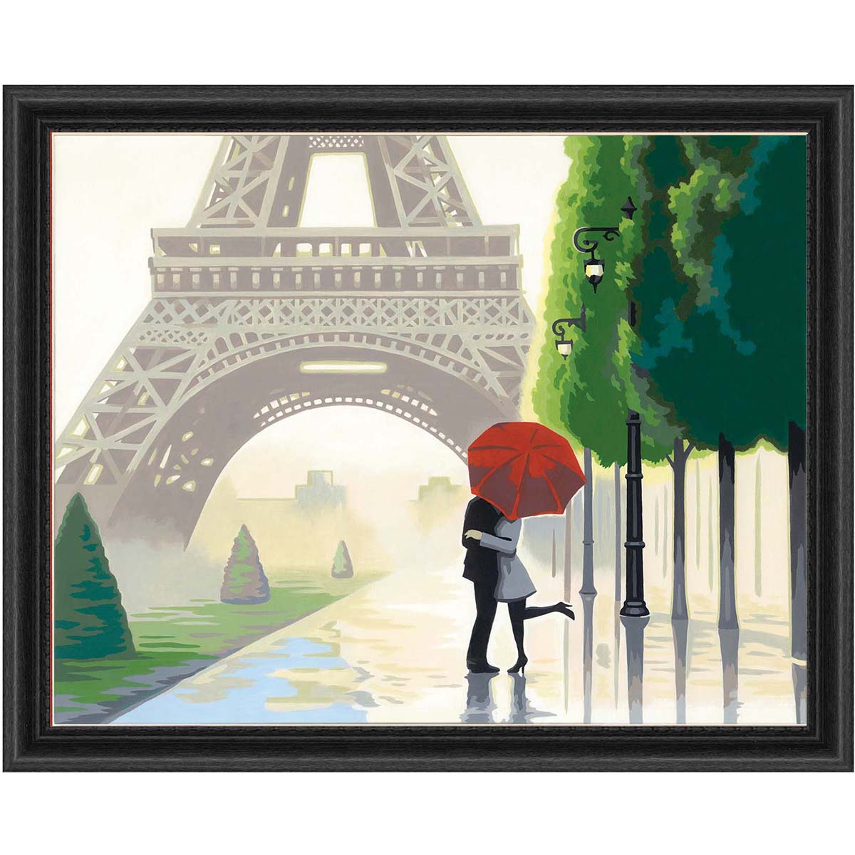 Paintworks  Paris Romance Kit &#x26; Frame Paint-by-Number