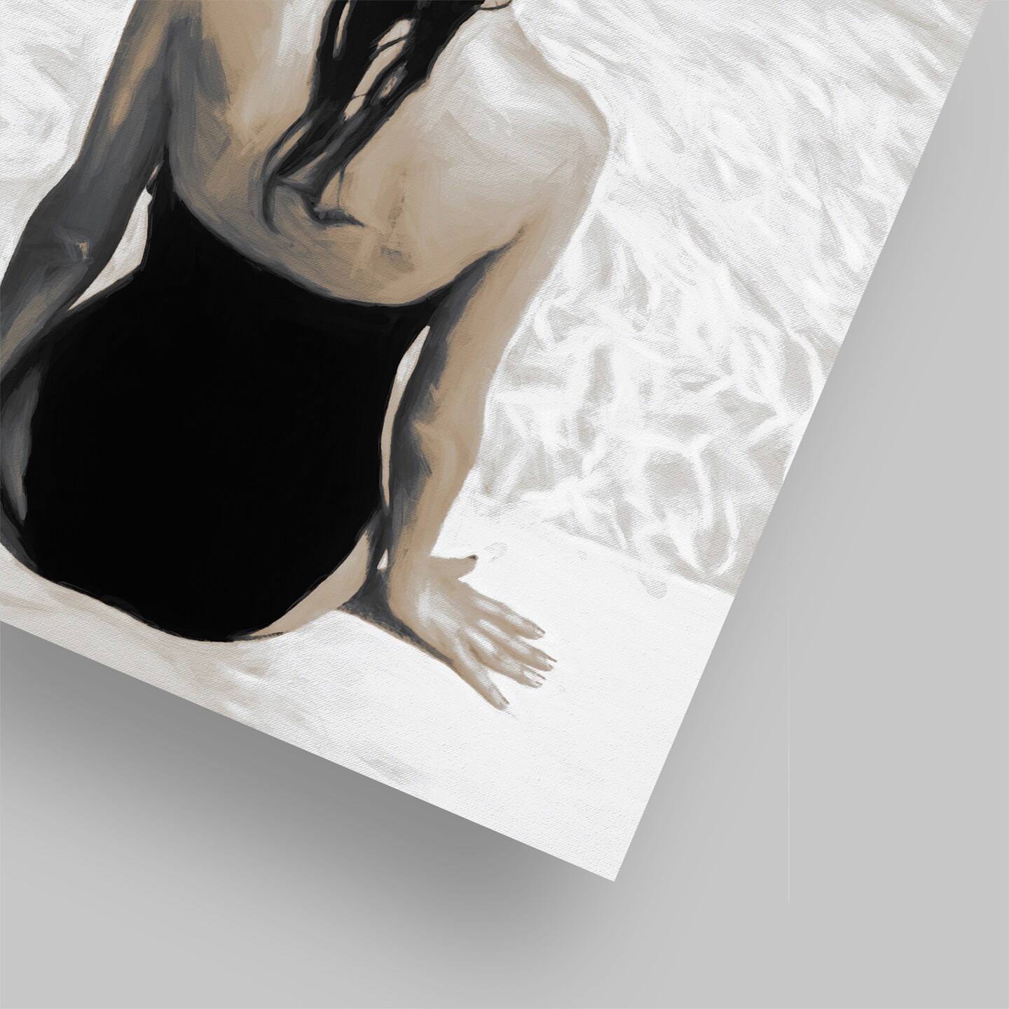 By The Pool Sepia by Chaos &#x26; Wonder Design  Poster Art Print - Americanflat