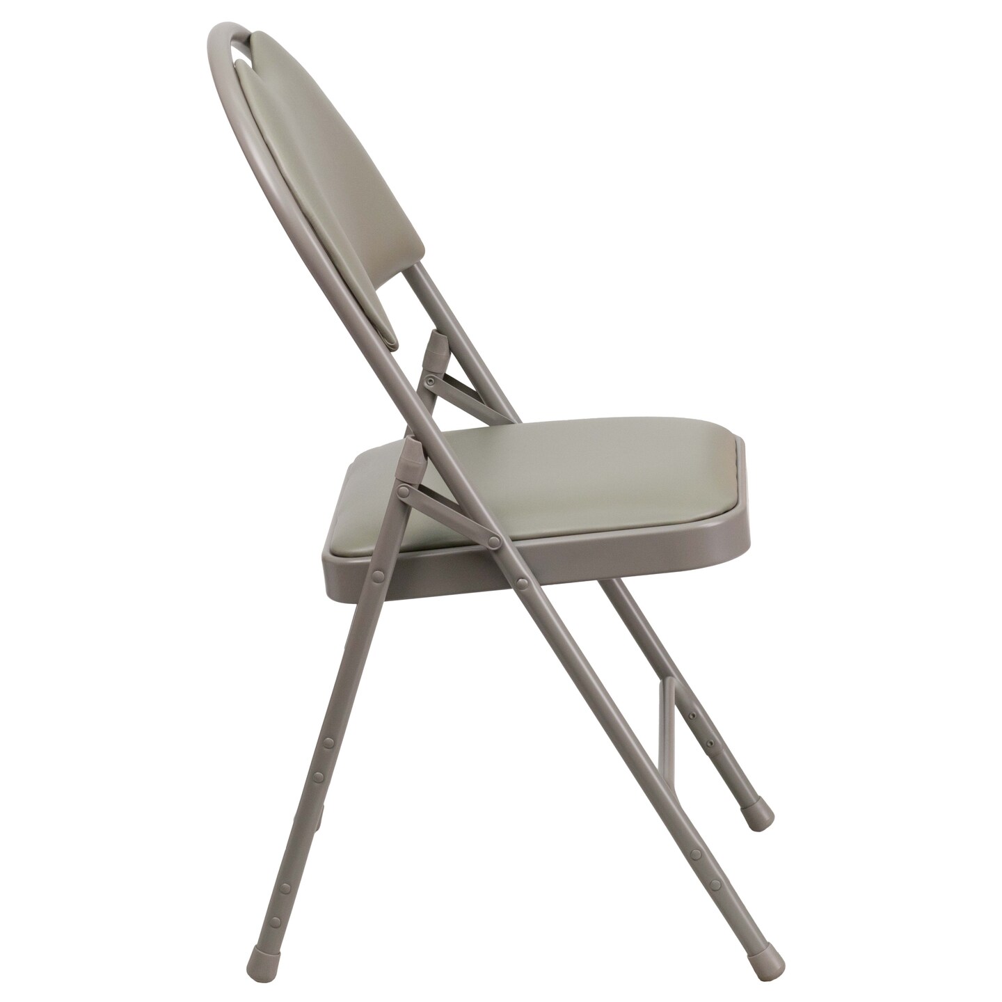 Emma and Oliver 2 Pack Home & Office Easy-Carry Party Events Padded Folding Chair