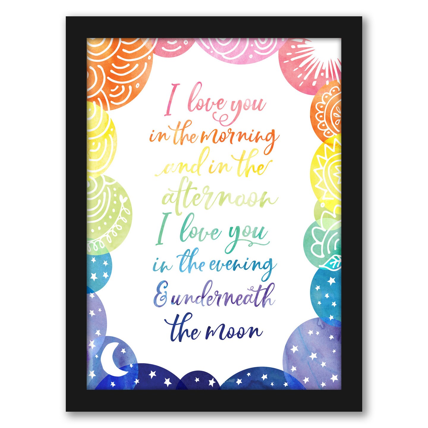 I Love You In The Morning by Elena David Frame  - Americanflat