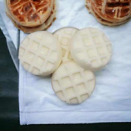 Pumpkin Pecan Waffles Soy Wax Melts 3oz HIGHLY SCENTED | Fall Wax Melts Food Scented Melts | Birthday Gift | Waffle Shaped Melts