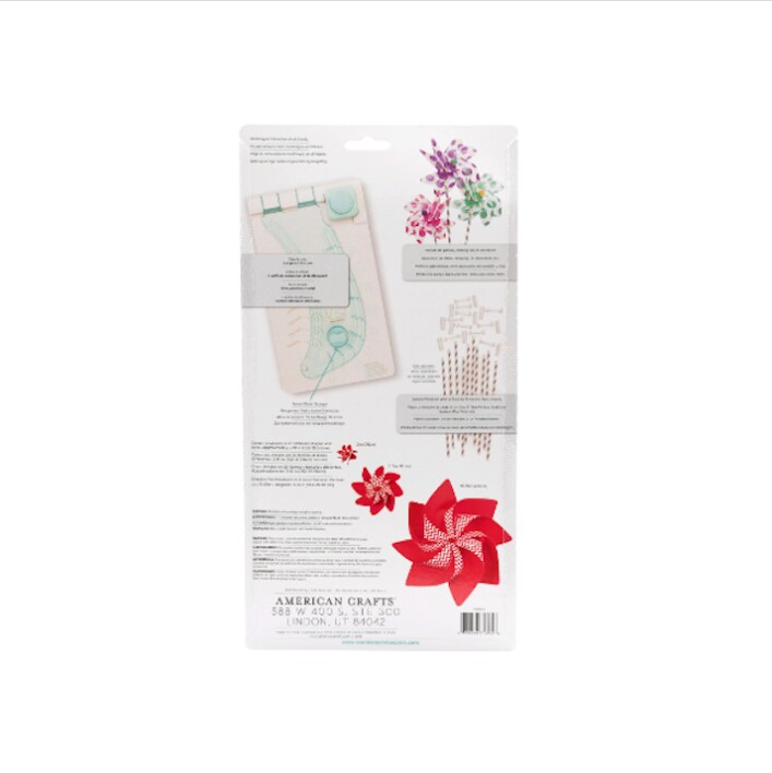 American Crafts TOOL - We R Memory Keepers - PUNCH BOARD - PINWHEEL 71345-6