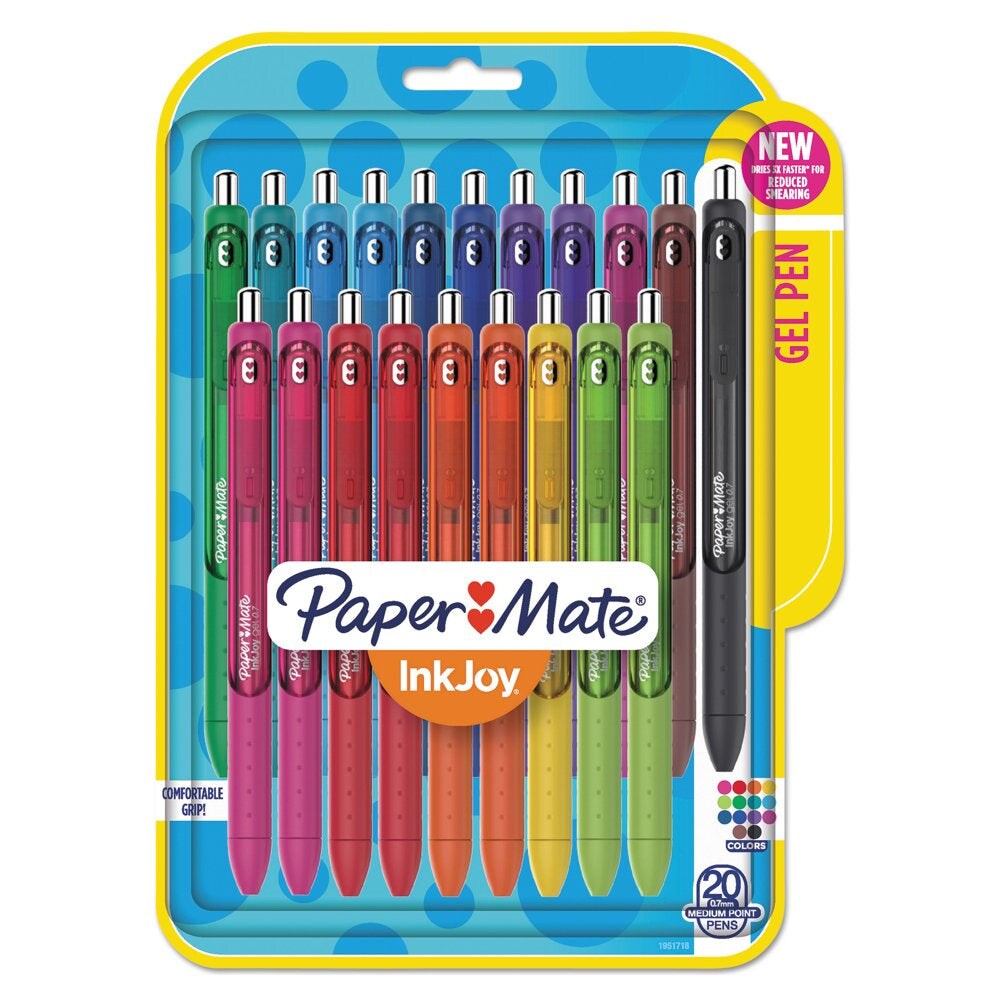Paper Mate® Gel Pens | InkJoy® Pens, Medium Point, Assorted, 14 Count