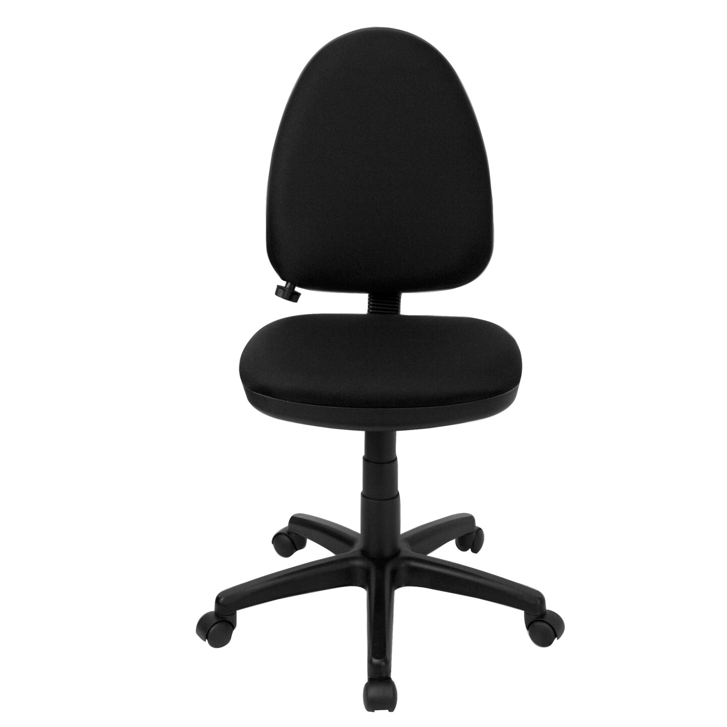 Emma and Oliver Mid-Back Fabric Adjustable Lumbar Swivel Task 