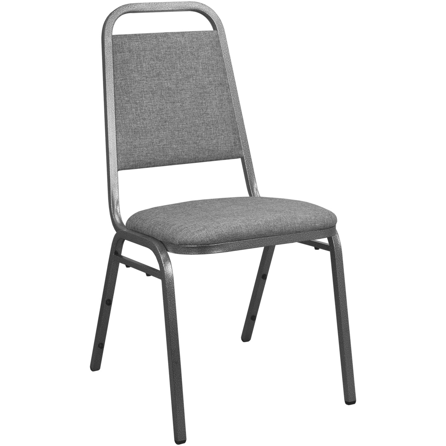 Emma and Oliver Fabric-Padded Banquet Stackable Chairs