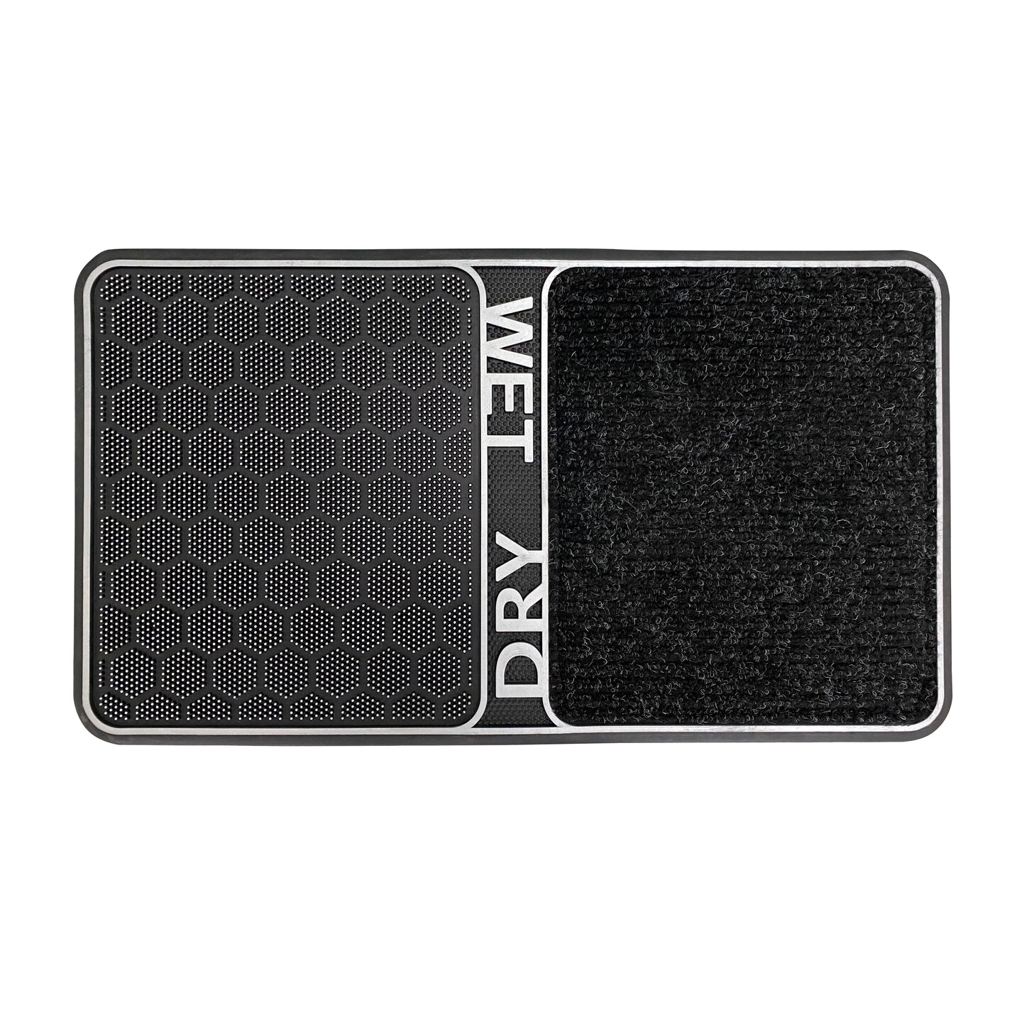 Wet &#x26; Dry Shoe Cleaning 18 in. x 32 in. Rectangular Door Mat