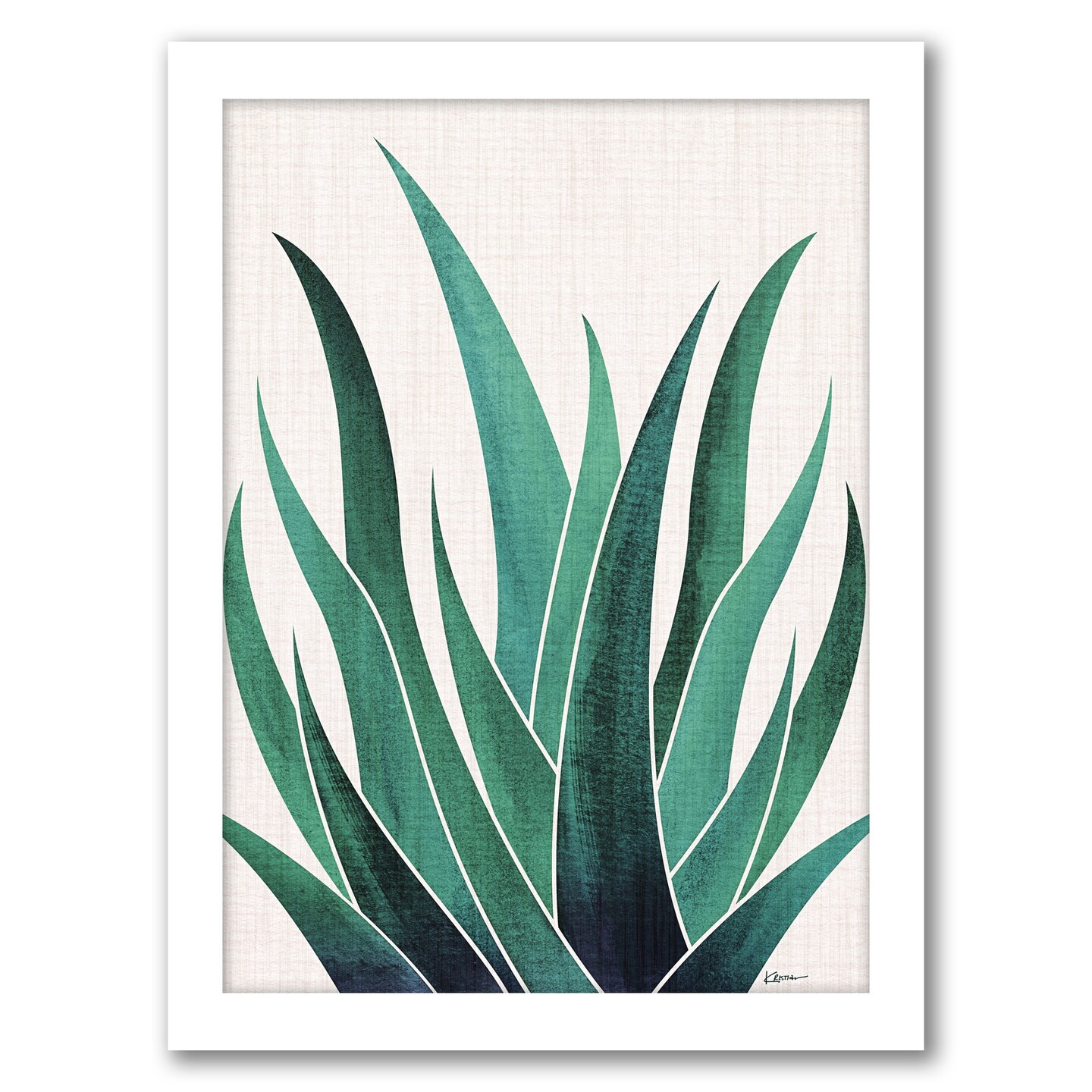 Desert Agave by Modern Tropical Frame  - Americanflat