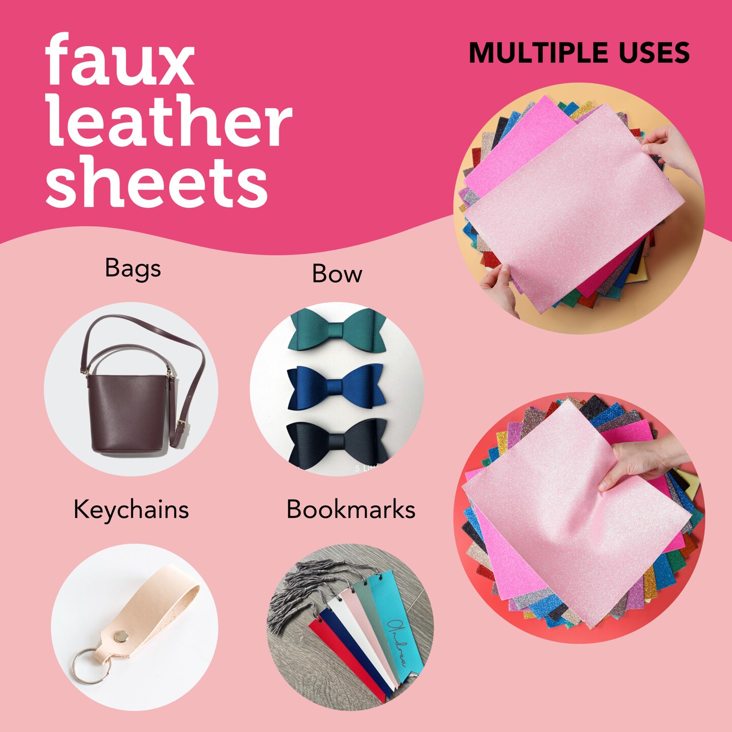 Faux leather best sale sheets michaels