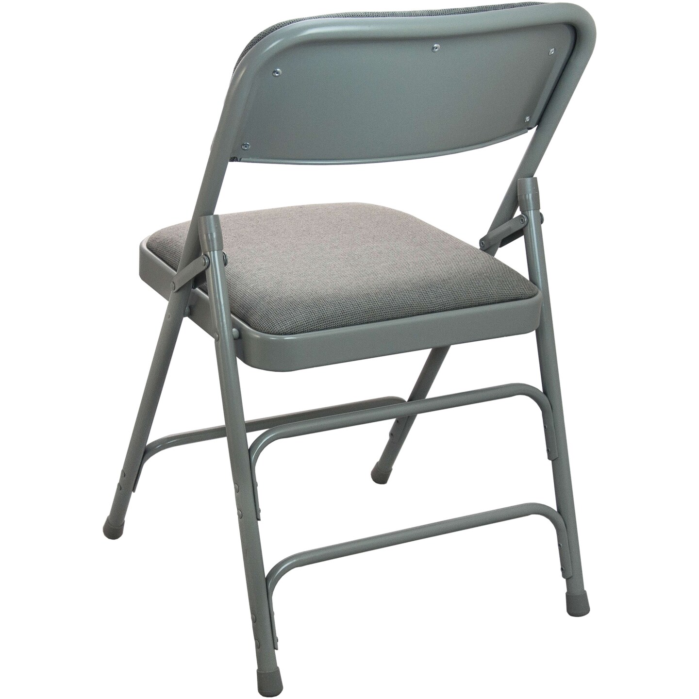 Emma and Oliver 2-pack Advantage Padded Metal Folding Chair - Fabric Seat