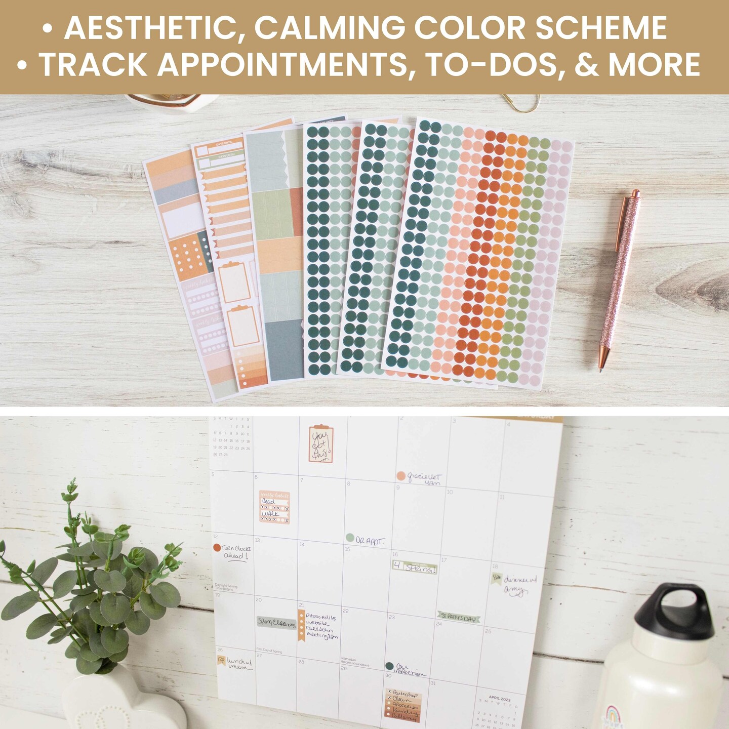bloom daily planners Planner Stickers, Color Coding, Sweater Weather