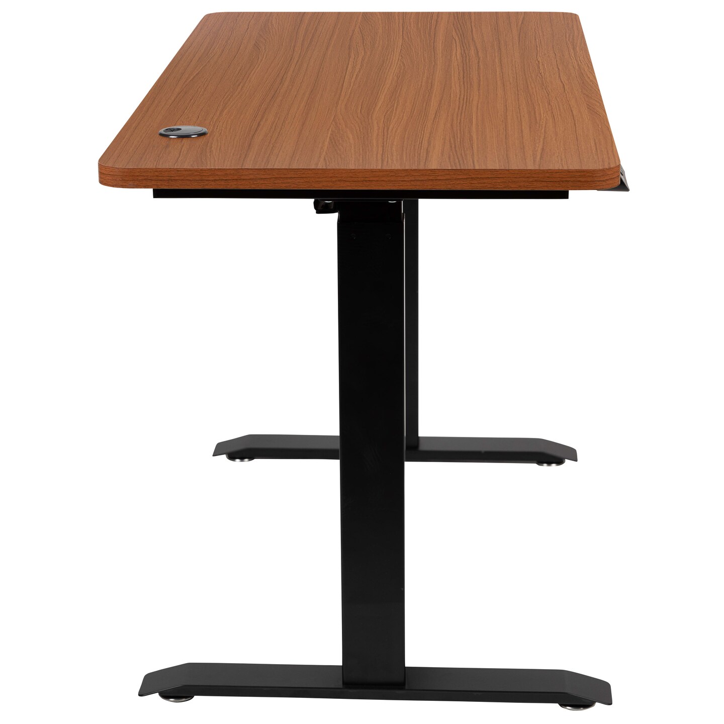 Emma and Oliver Electric Height Adjustable Standing Desk - 48" Wide x 24" Deep