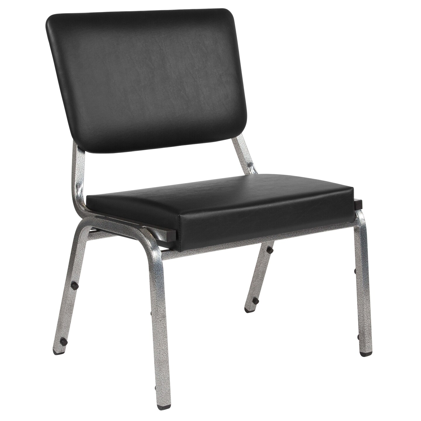 Emma and Oliver 1000 lb. Antimicrobial Bariatric Open Back medical Guest Arm Chair