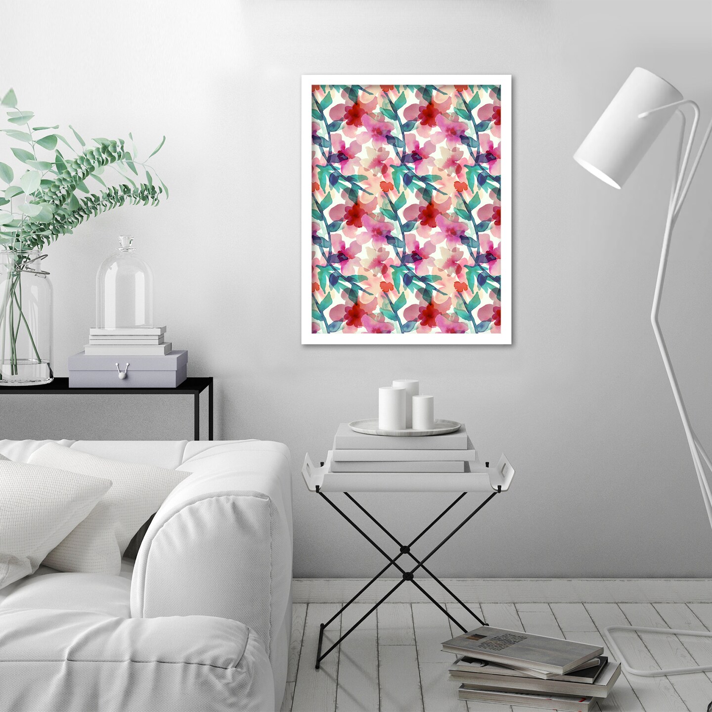 Floral Parade Ii by Hope Bainbridge Frame  - Americanflat