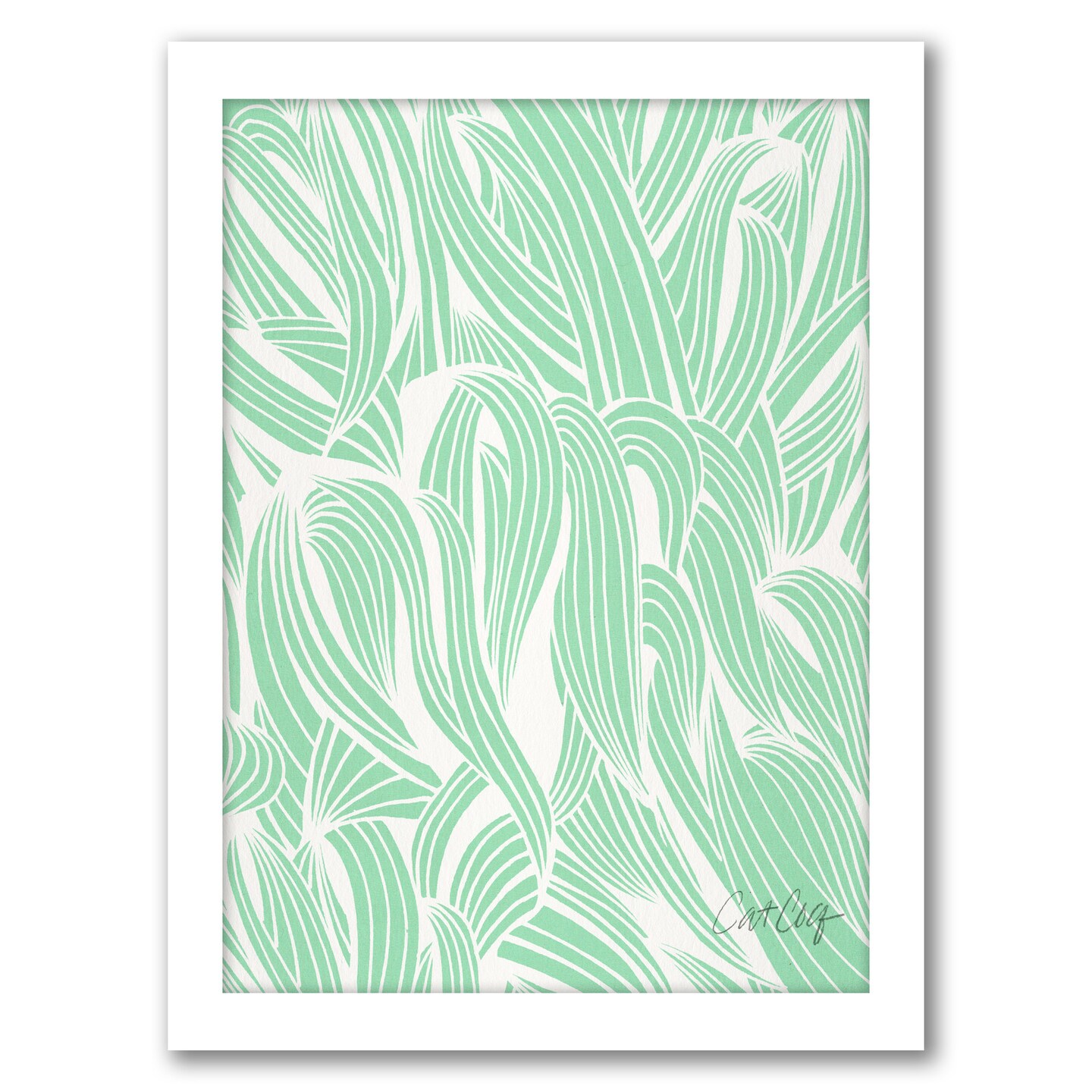 Minty Seafoam by Cat Coquillette Frame  - Americanflat