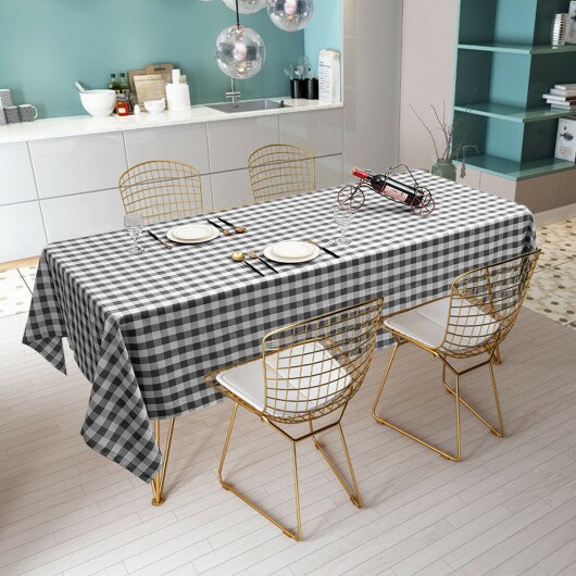 Set of 10 Rectangular Polyester Party Tablecloth Suitable for Dining Tables Picnic Tables and Cake Tables
